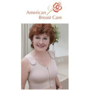American Breast Care Women's 519 Compression Bra Beige Size 38D/E